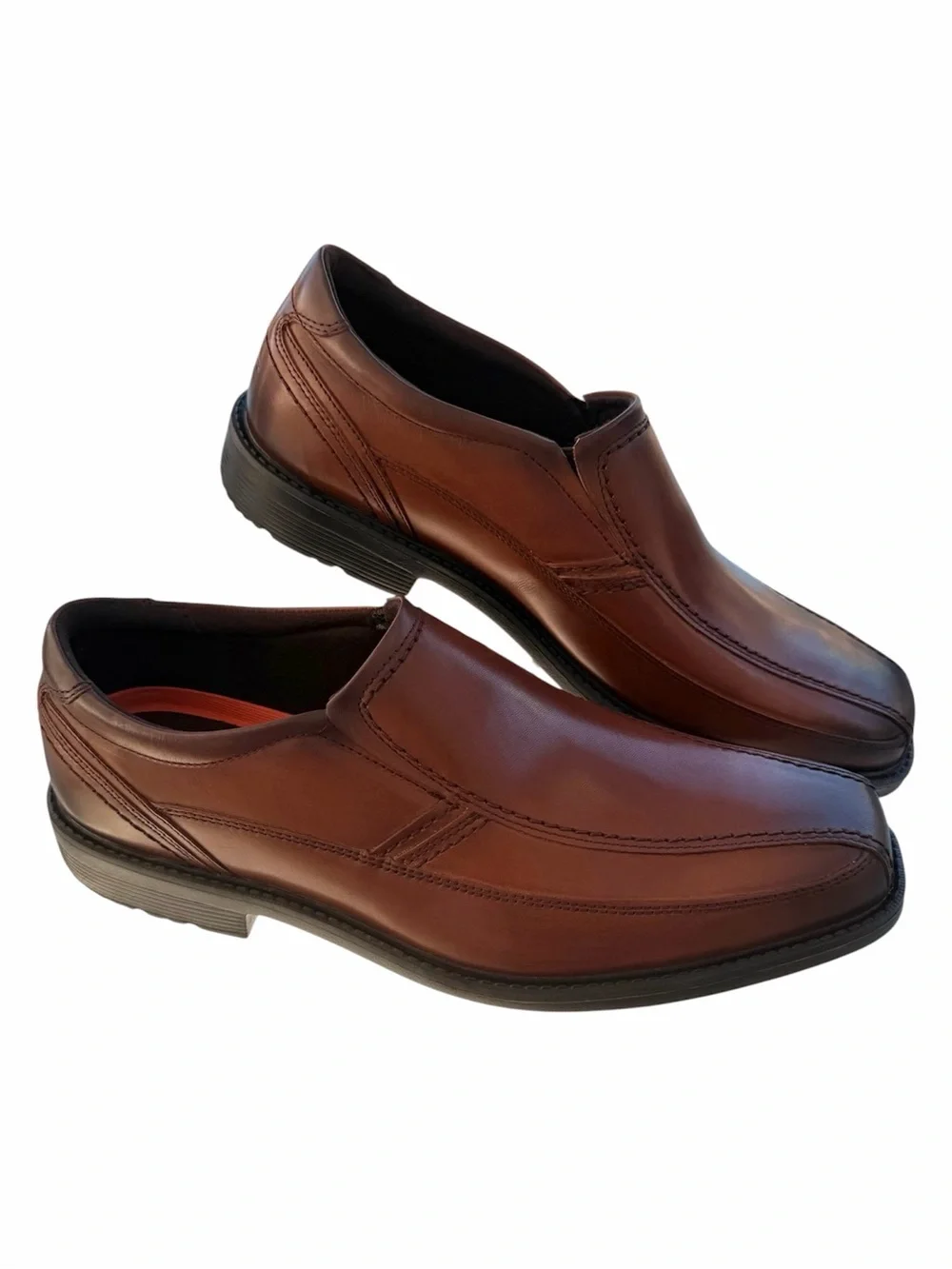 Rockport Brown Tan Havane Style Leader 2 Bike Slip-On Shoes (CH5296) ~ Men’s 11M